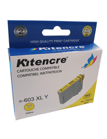 Cartouche d'encre Epson 603XL  Jaune