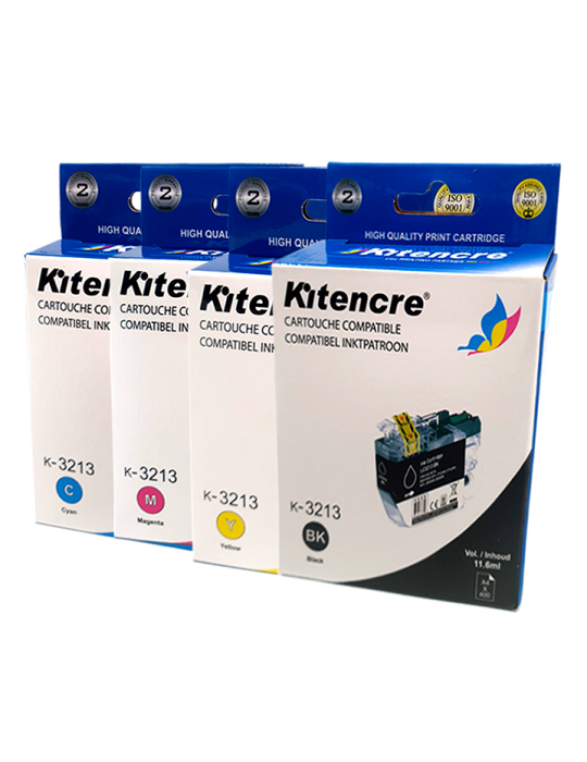 Lot 4 Cartouches LC-3219XL K / C / M / Y