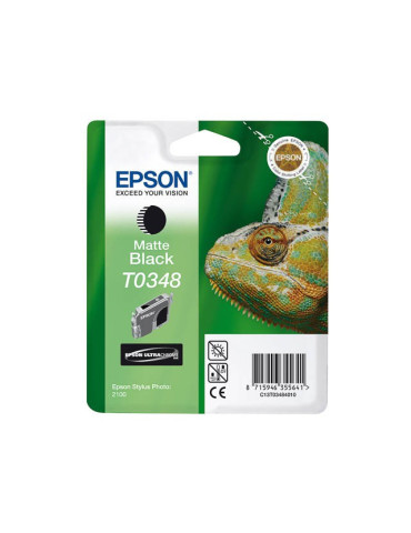 Inktpatroon Epson T0348 Black Mat