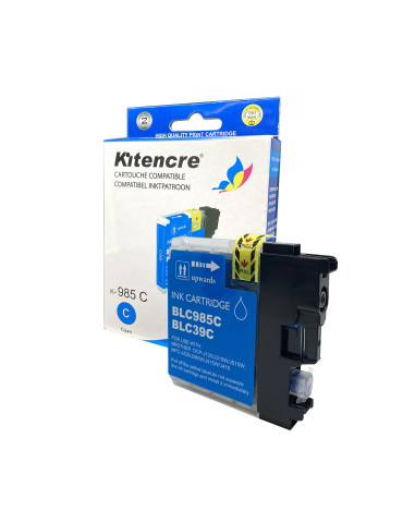 Inktpatroon LC985C Cyaan