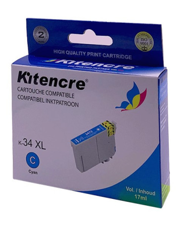 Cartouche d'encre 34XL Cyan