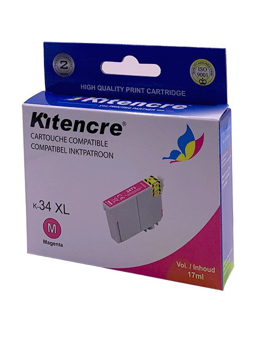 Cartouche d'encre 34XL Magenta