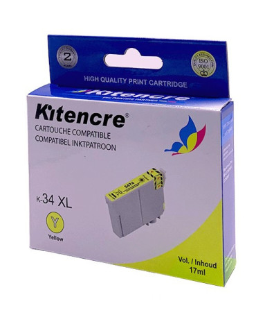 Cartouche d'encre 34XL Jaune