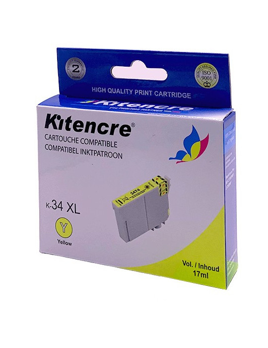 Cartouche d'encre 34XL Jaune
