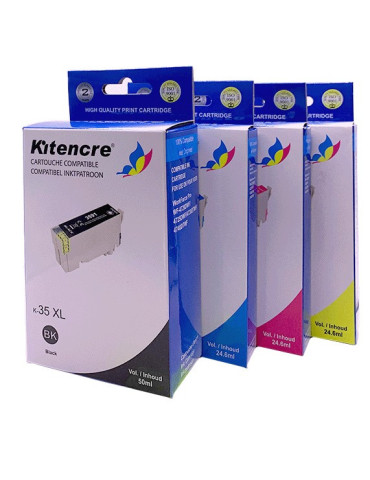 Pack 4 Cartouches - 34 XL