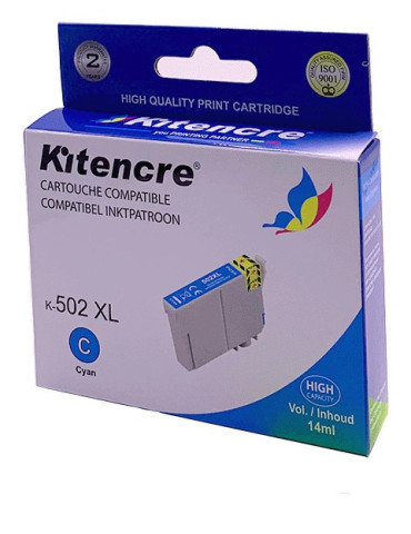 Inktpatroon 502 XL Cyaan