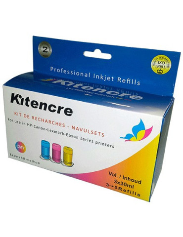 Kit Encre Couleur - 3 x 30 ml