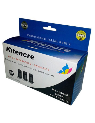 Kit Encre Noir - 3 x 30 ml