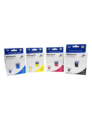 Pack 4 Inktpatronen N°940 XL K / C / M / Y