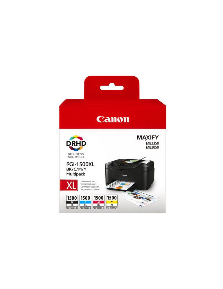 Canon PGI-1500XL - Pack van 4 kleuren - BK/C/M/Y