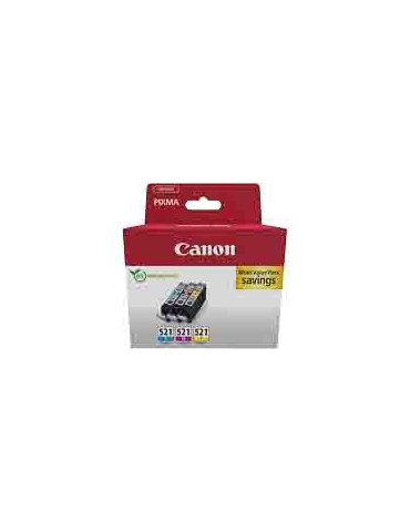 Canon CLI-521 - Pack van 3 kleuren
