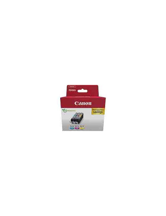 Canon CLI-521 - Pack de 3 couleurs