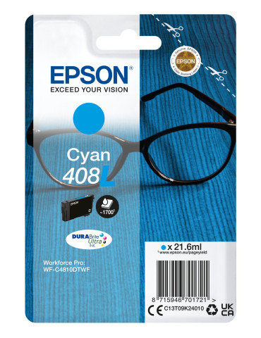 Inktpatroon Epson 408L Cyaan