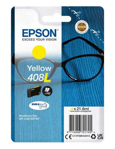 Cartouche d'encre Epson 408L Jaune