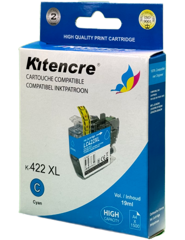 Inktpatroon LC-422XL Cyaan