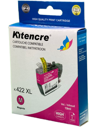 Cartouche d'encre LC-422XL Magenta