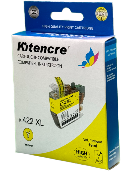 Cartouche d'encre LC-422XL Jaune