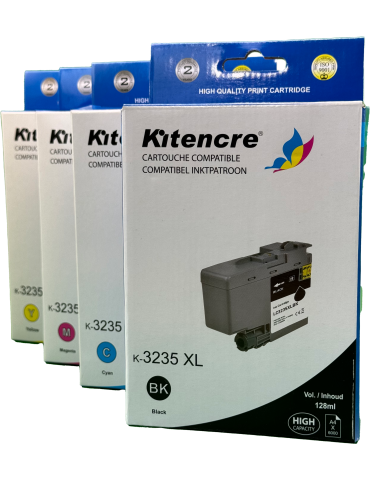 Pack 4 Inktpatronen LC-3235XL K / C / M / Y