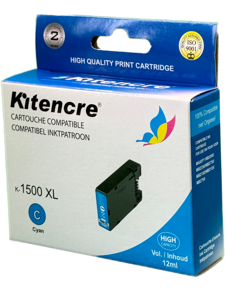 Inktpatroon PGI-1500 XL Cyaan