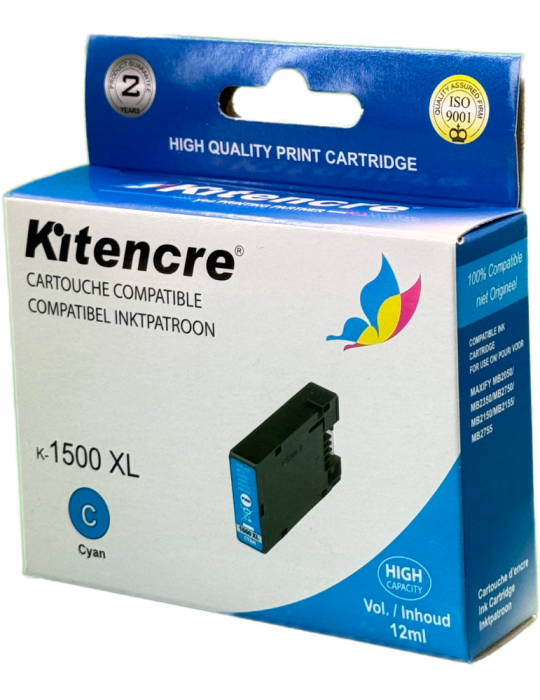 Cartouche d'encre PGI-1500 XL Cyan