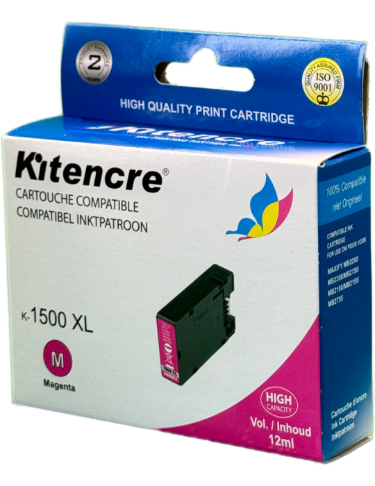 Inktpatroon PGI-1500 XL Magenta
