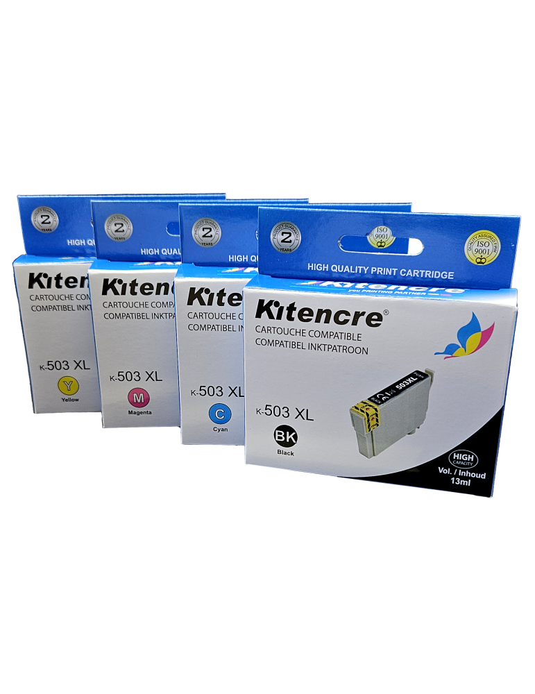 Pack 4 Inktpatronen - 503XL
