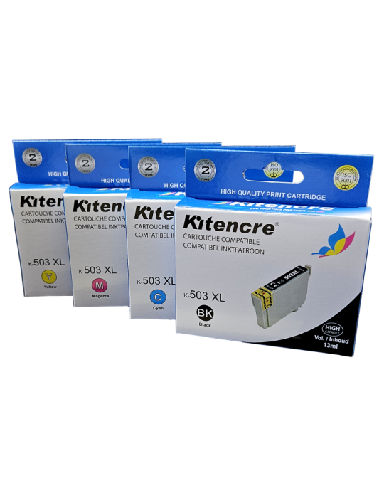 Pack 4 Inktpatronen - 503XL
