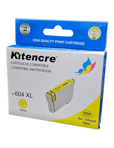 Cartouche d'encre 604XL Jaune