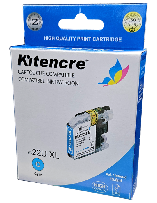 Cartouche d'encre LC-22U XL Cyan