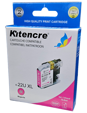 Cartouche d'encre LC-22U XL Magenta