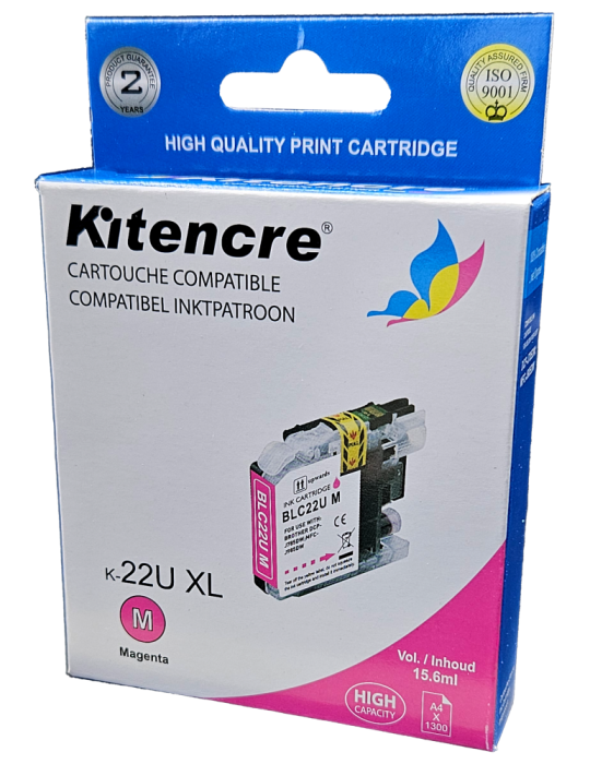 Cartouche d'encre LC-22U XL Magenta