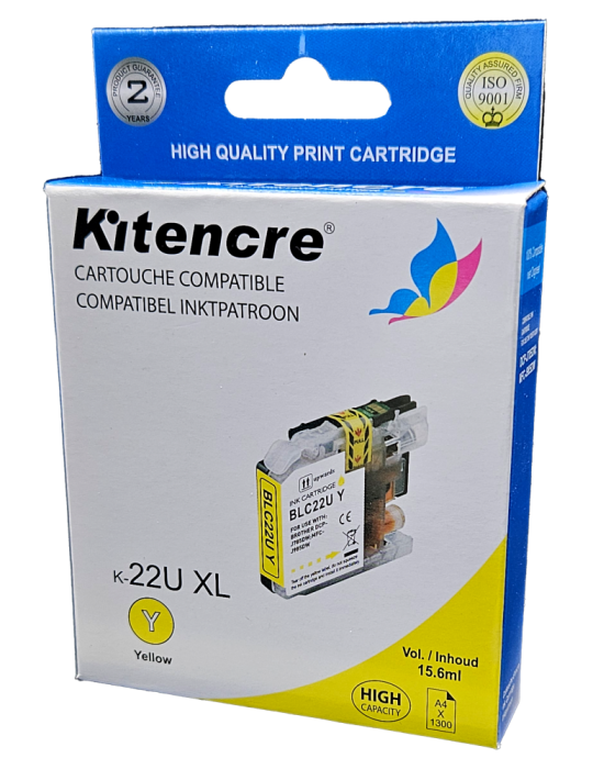 Cartouche d'encre LC-22U XL Jaune