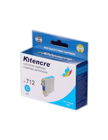 Inktpatroon T0712 HC Cyaan ( High Capacity ) 2