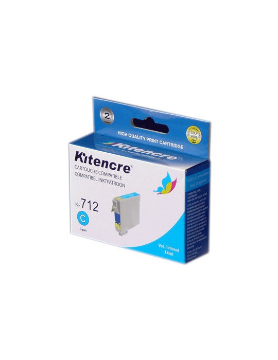 Cartouche d'encre T0712 HC Cyan ( High Capacity )