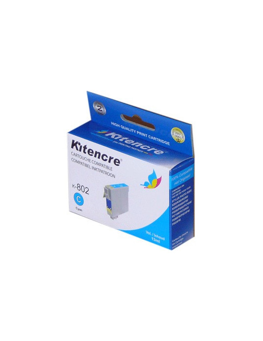 Cartouche d'encre T0802 HC Cyan ( High Capacity )