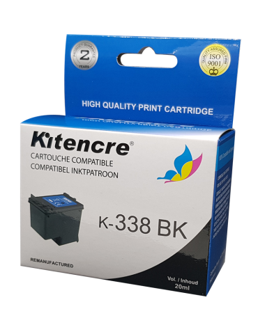 Inktpatroon n°338 Zwart HC - High Capacity