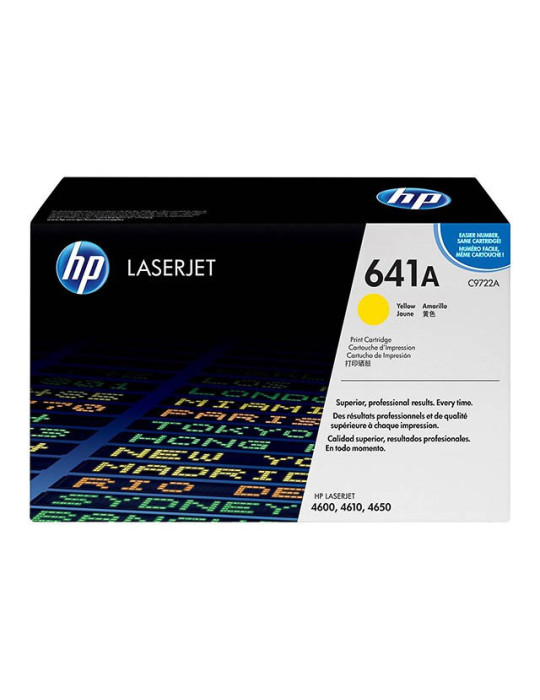 Toner HP C9722A - 641A Jaune