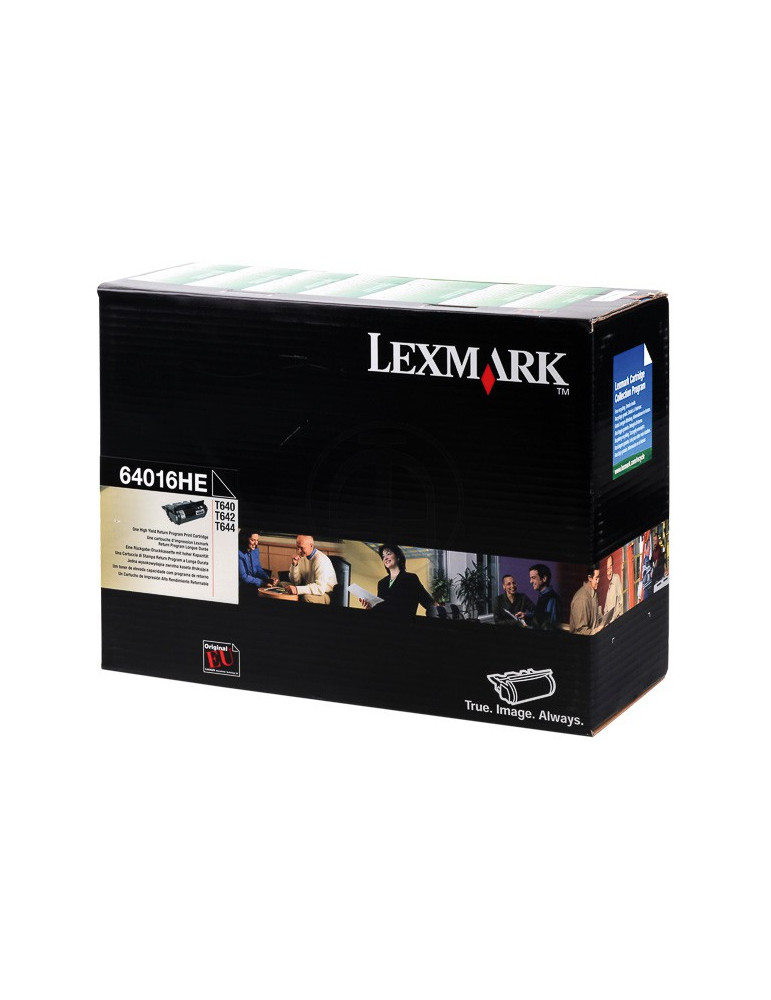 Toner Lexmark 0064016HE Zwart