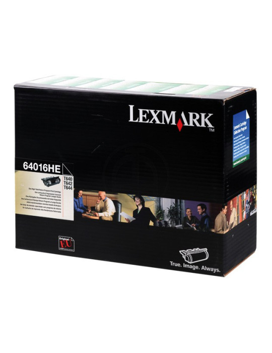 Toner Lexmark 0064016HE Zwart
