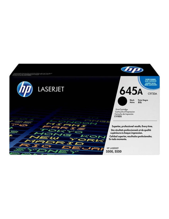 Toner HP C9730A - 645A Noir