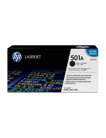 Toner HP Q6470A - 501A Noir
