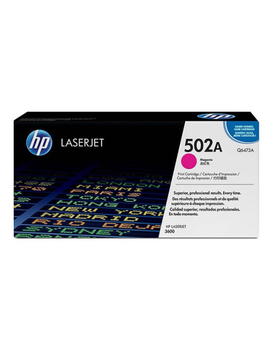 Toner HP Q6473A - 502A Magenta