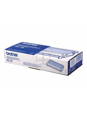 Cassette d'impression Brother PC-70 + 1 Rouleau de film