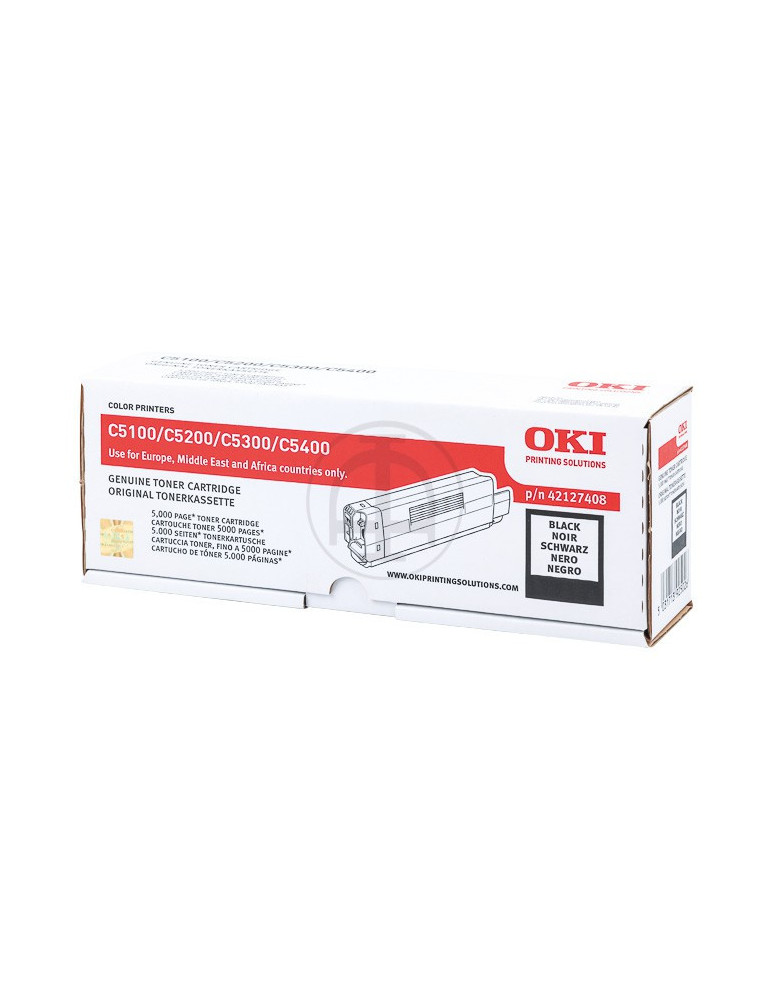 Toner OKI 5100-5200-5300-5400 Zwart High Yield