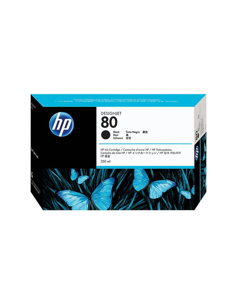 Inktpatroon HP N°80 Zwart HC