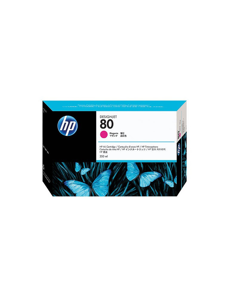 Inktpatroon HP N°80 HC Magenta