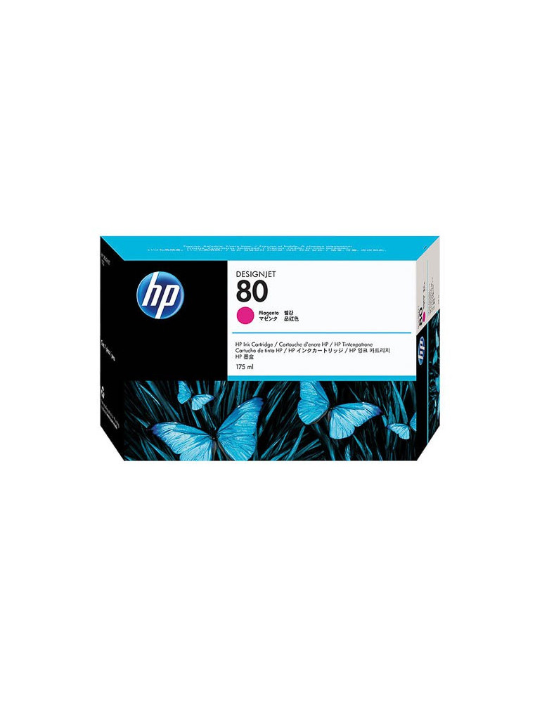 Inktpatroon HP N°80 Magenta