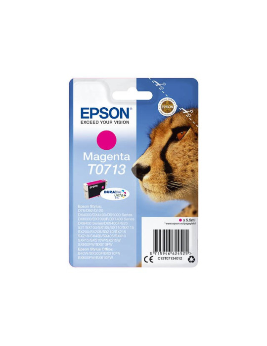 Cartouche d'encre Epson T0713 Magenta
