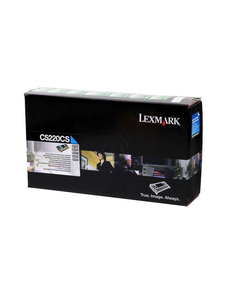Toner Lexmark C5220CS Cyaan