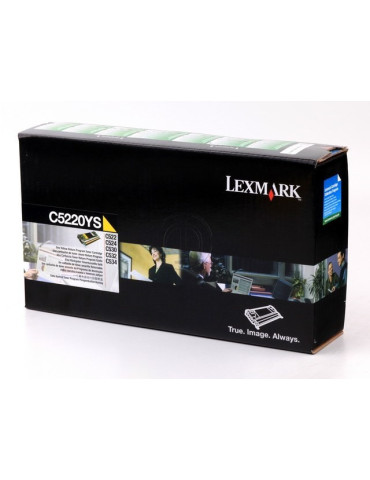 Toner Lexmark C5220YS Geel